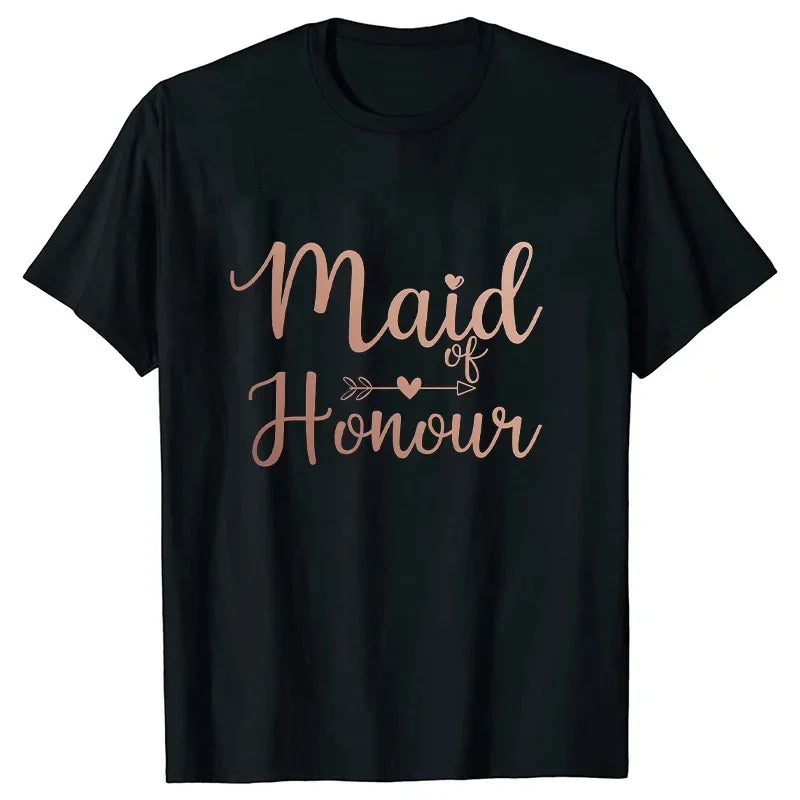 T-shirt EVJF cortège rose gold