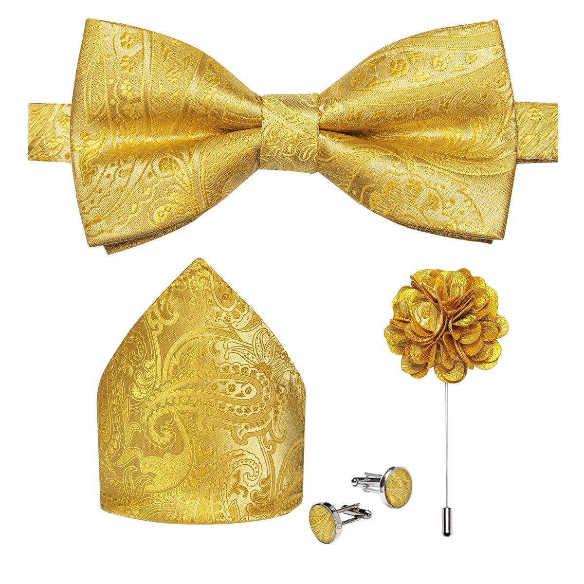 Nœud papillon mariage homme 4 pièces — vue 19