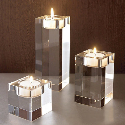 Bougeoir Cristal K9 Mariage