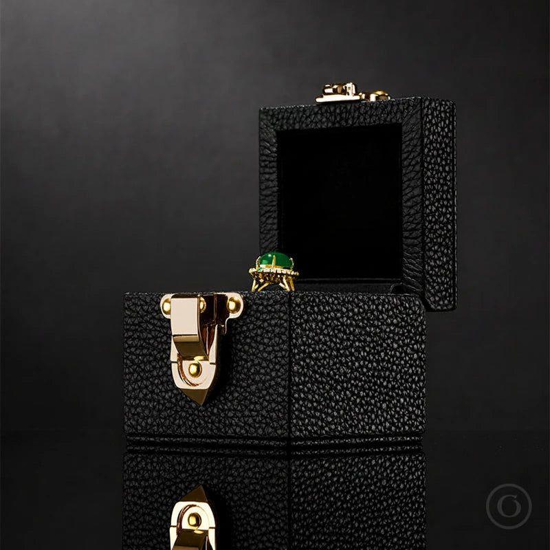 Boîte Alliance Cuir Luxe Doré — vue 4
