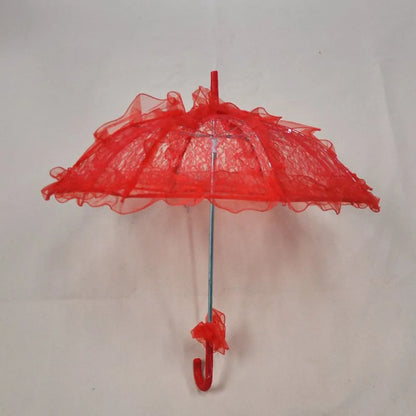 Ombrelle Mariage Dentelle à Volants