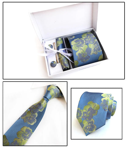 Coffret Cadeau Cravate Mariage Fleurie — vue 6