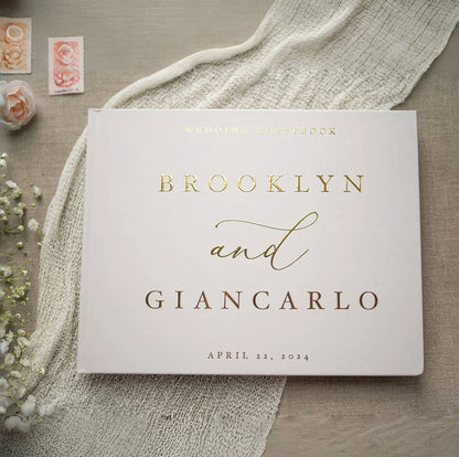Livre d'or mariage fiançailles EVJF personnalisé