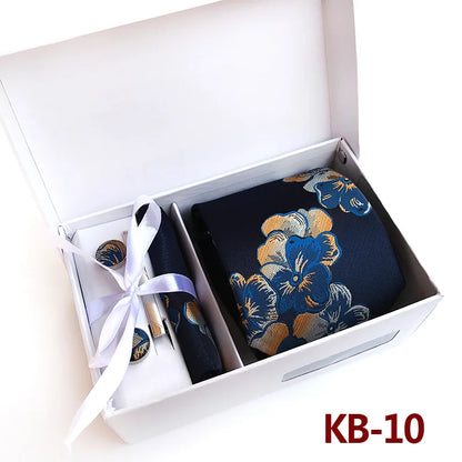 Coffret Cadeau Cravate Mariage Fleurie — vue 19