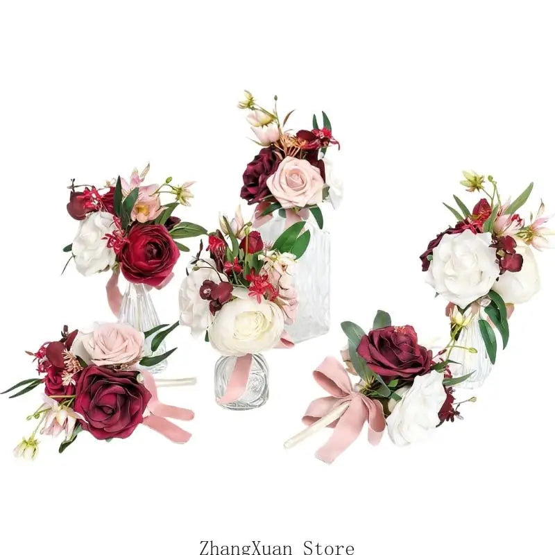6 bouquets mariée et demoiselles d'honneur — vue 8