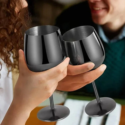 Verre à Vin Mariage en Inox 500 ml