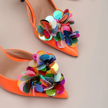 Bijoux de Chaussures Fleurs à Clipser