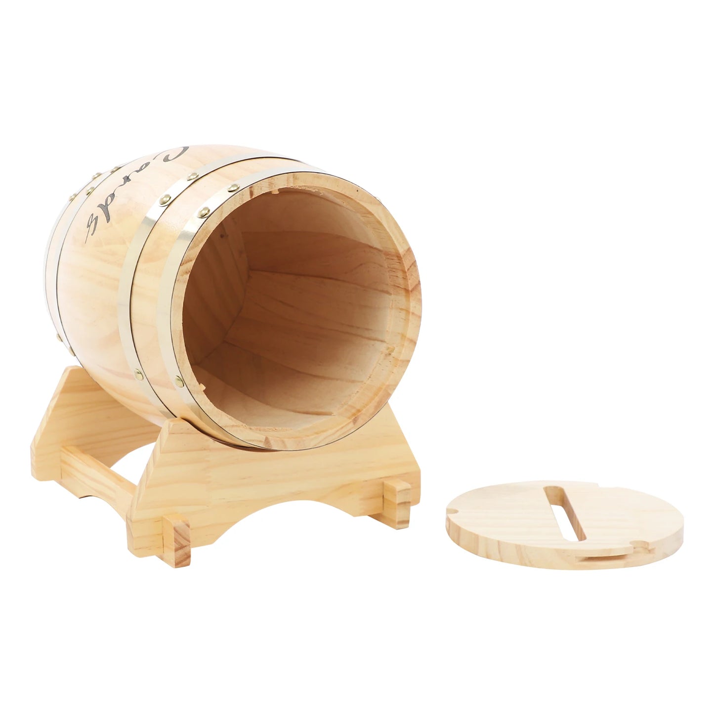 Urne mariage tonneau bois clair