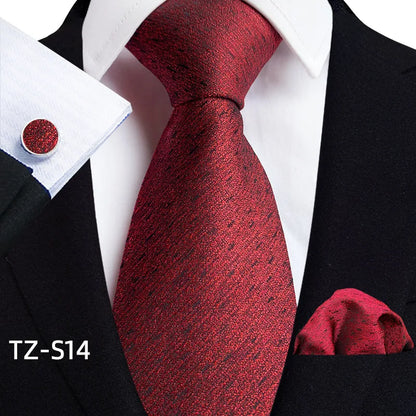 Cravate Mariage Homme et Pochette Assortie