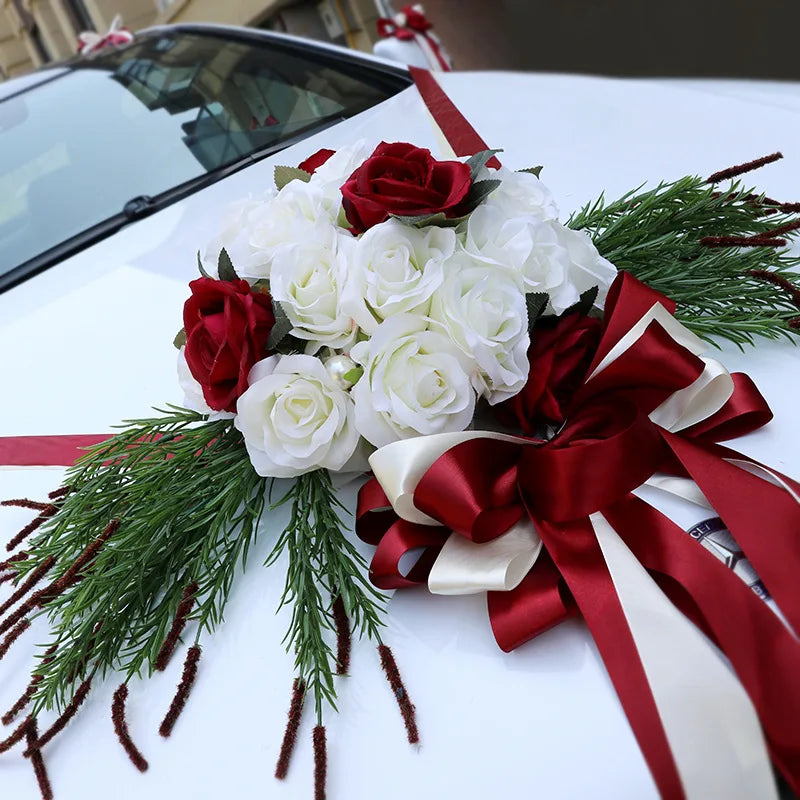 Kit Décoration Voiture Mariage Complet — vue 3