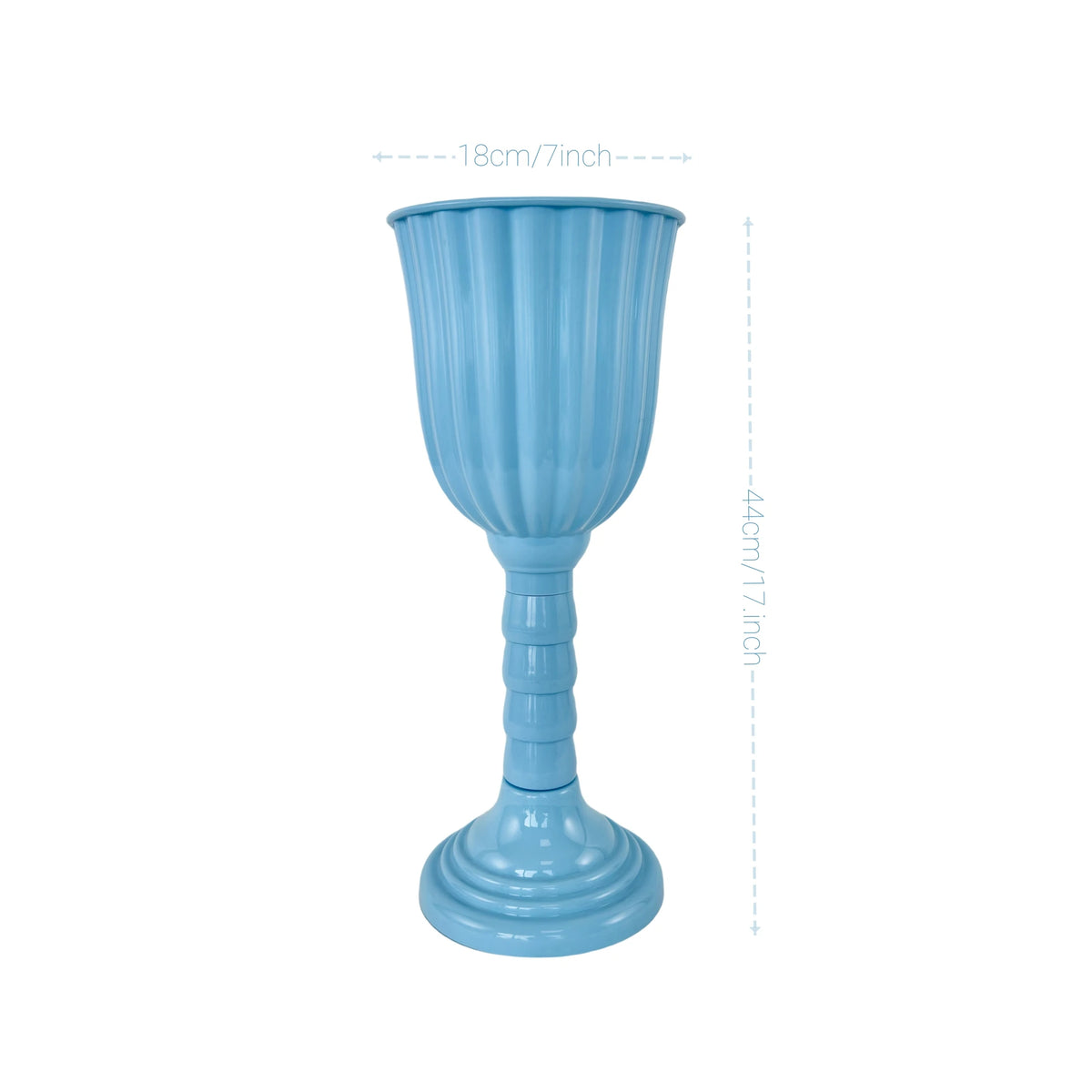 Vase cylindrique haut centre de table — vue 11