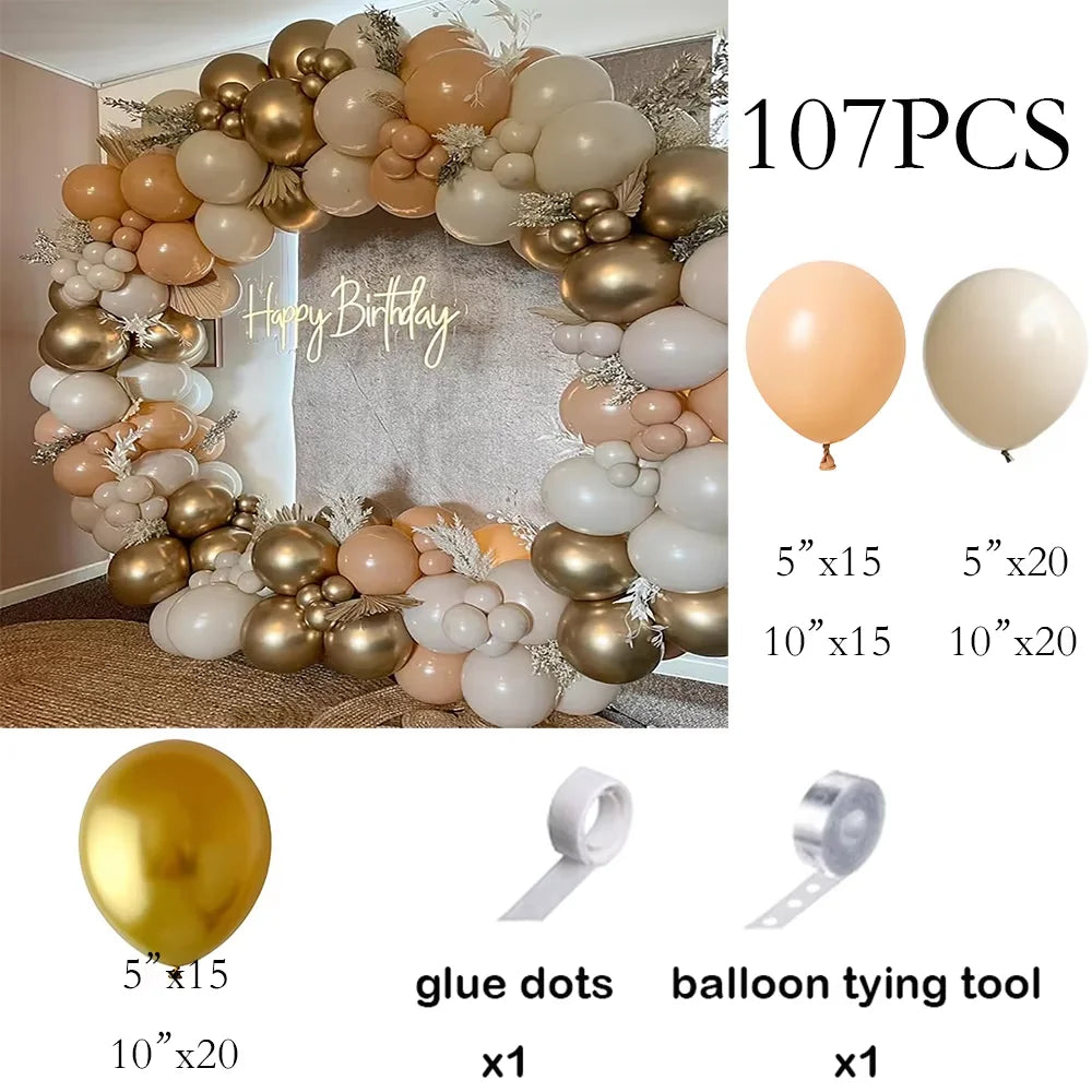 Arche ballon mariage guirlande 17 coloris au choix