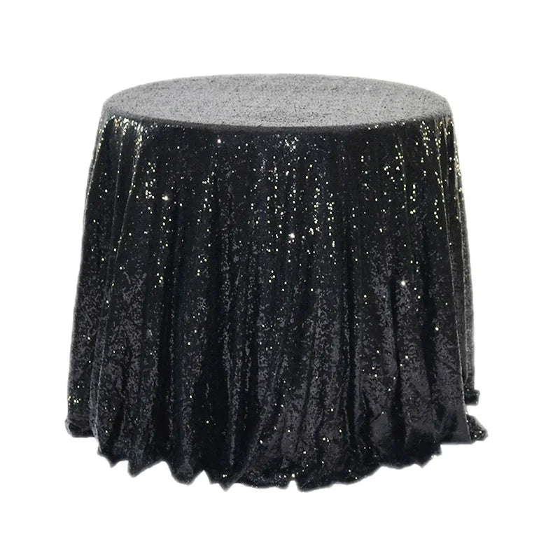 Nappe Ronde à Sequins Mariage — vue 10
