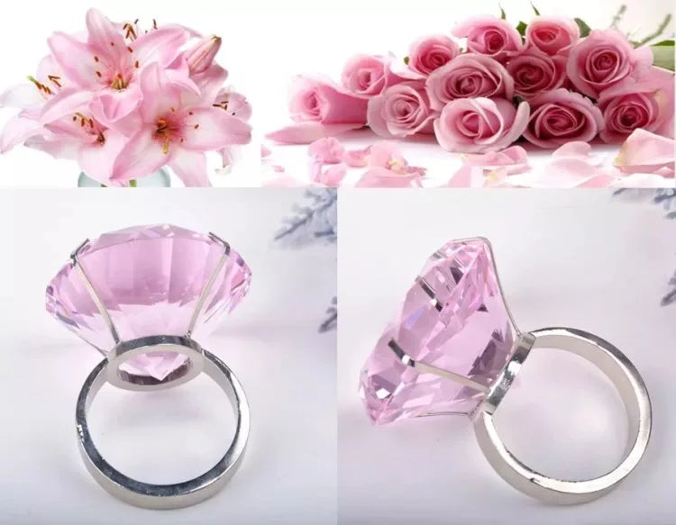 Grande Bague Décorative Mariage