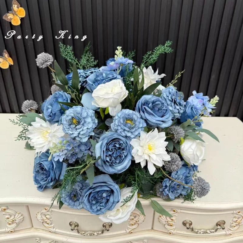 Boule de Fleurs en Soie Mariage — vue 7