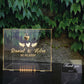 Urne Mariage Acrylique Transparente Personnalisée