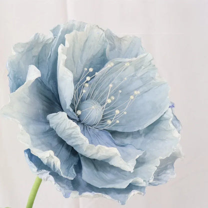 Fleur Géante Papier Coquelicot Mariage