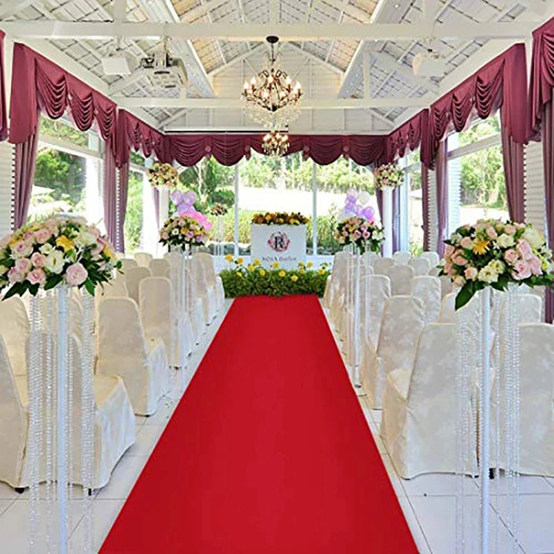 Tapis rouge mariage allée de cérémonie