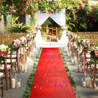 Tapis de Cérémonie Mariage 7 Coloris 3 à 12 m
