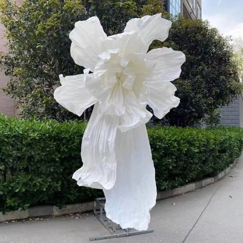 Fleur Géante Papier Iris Mariage
