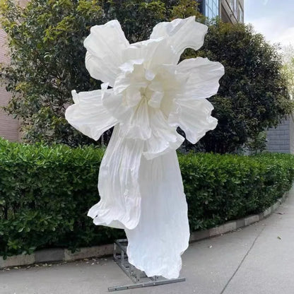 Fleur Géante Papier Iris Mariage