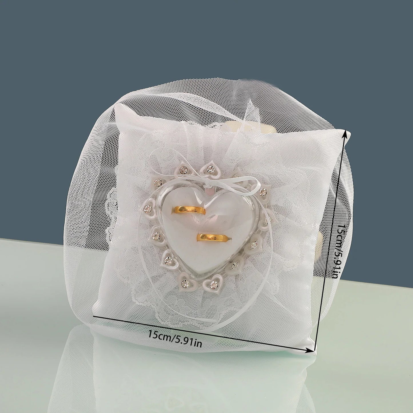 Boîte Alliance Dentelle Élégante