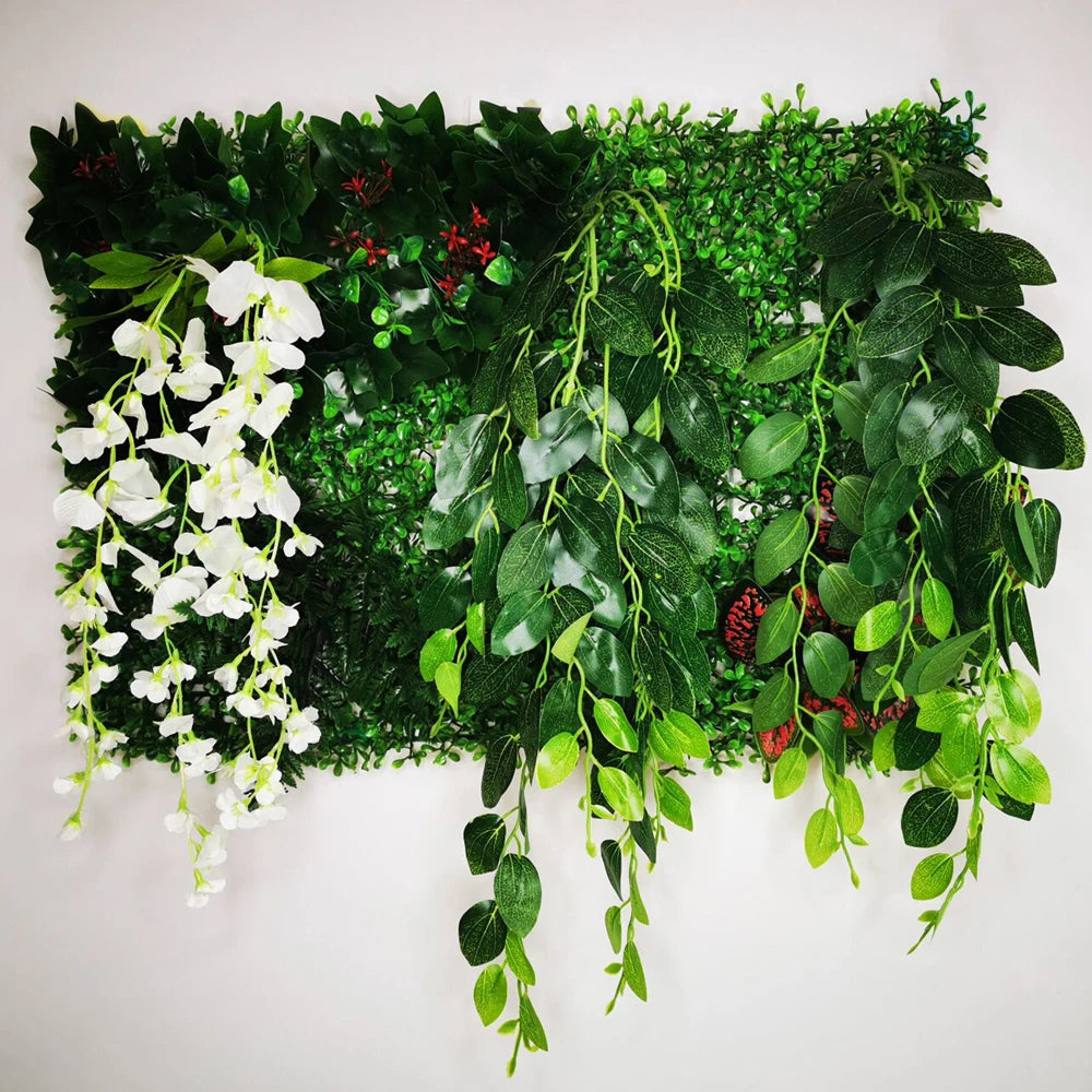 Panneau Mural Fleurs Artificielles