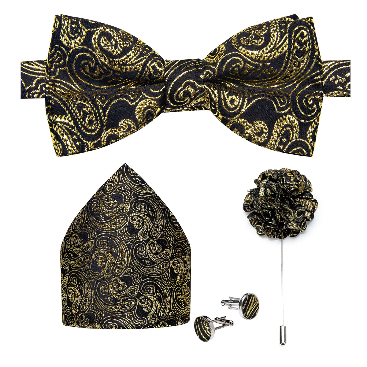Nœud papillon mariage homme 4 pièces — vue 53