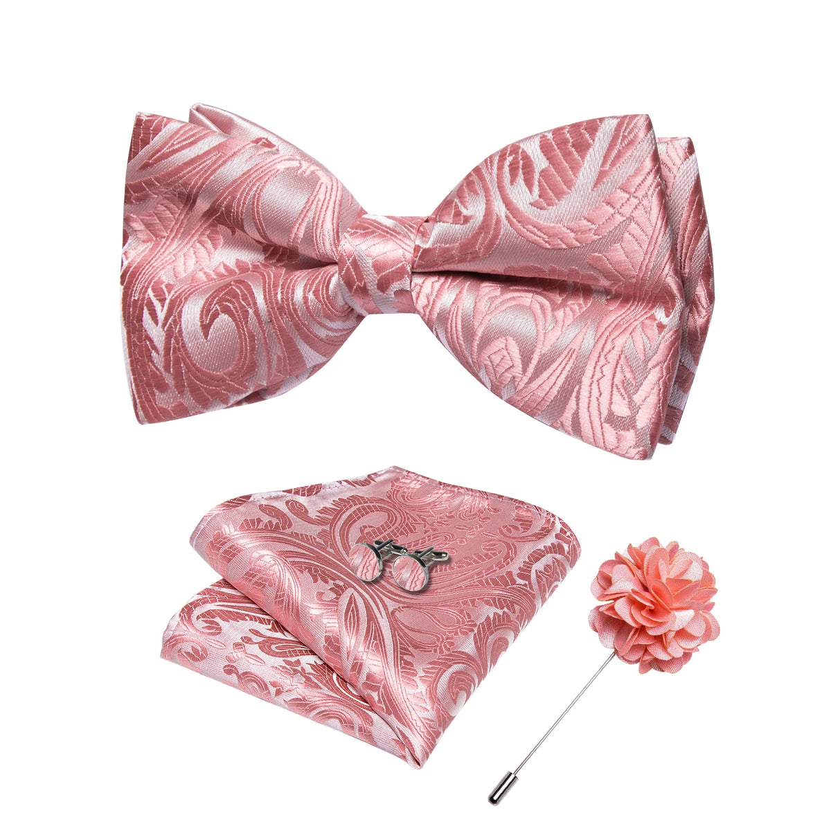 Nœud papillon mariage homme 4 pièces — vue 30
