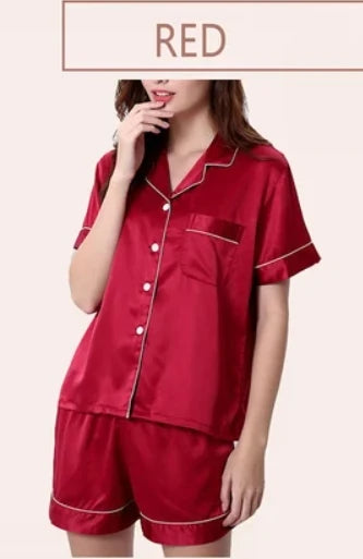 Pyjama Satin Assorti Demoiselles d'Honneur