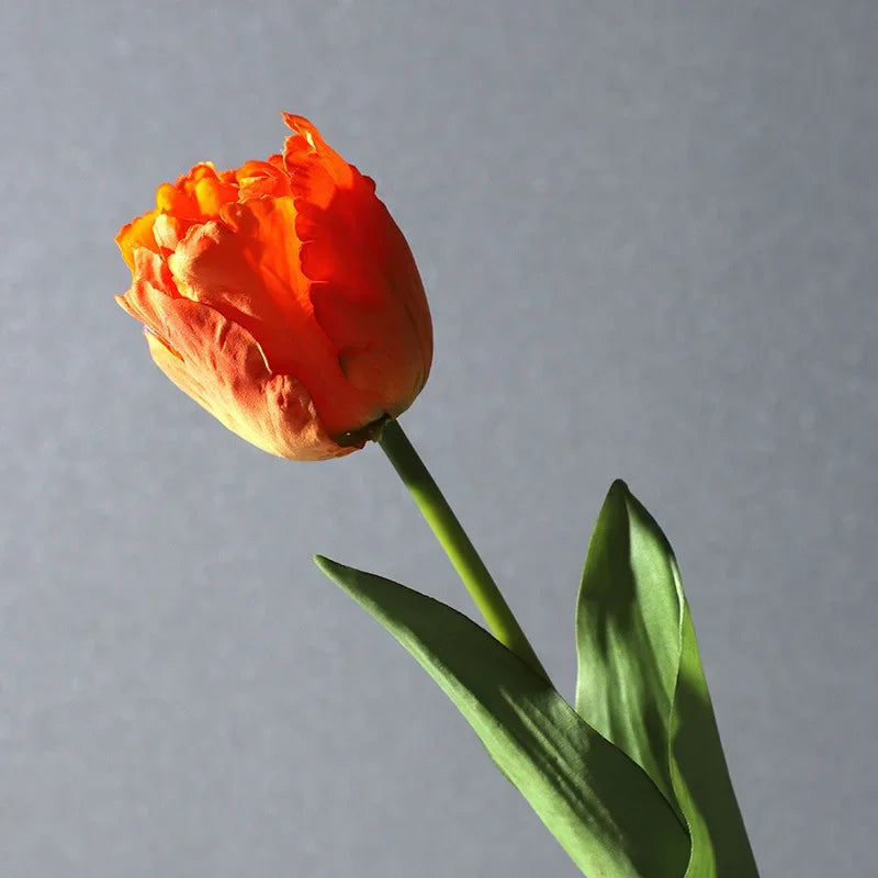 Tulipes Artificielles Toucher Réel Mariage