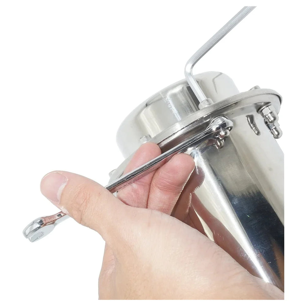 Capsule temporelle mariage en inox gravée — vue 4