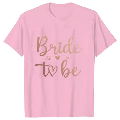 T-shirt EVJF cortège rose gold