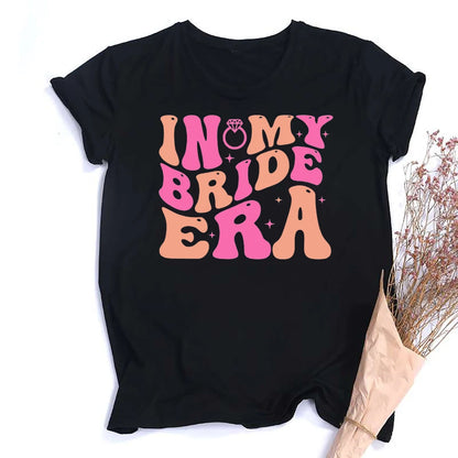 T-shirt EVJF Rétro Bride Era