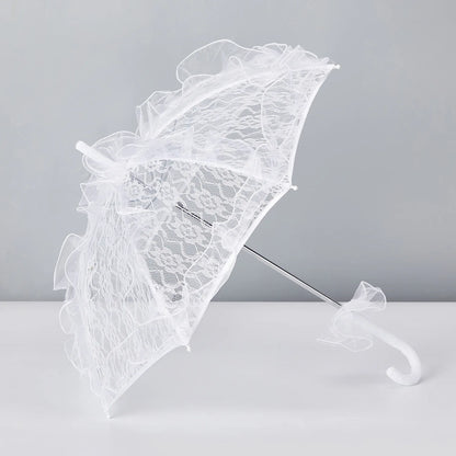 Mini ombrelle mariage en dentelle
