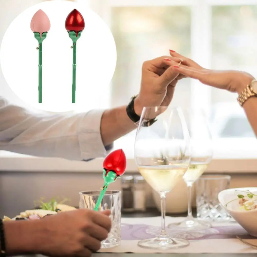 Boîte alliance en forme de rose — vue 2