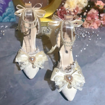 Escarpins Blancs de Mariée