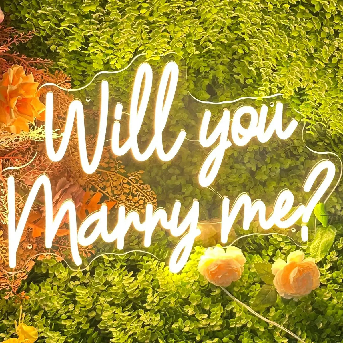 Néon LED Demande en Mariage — vue 2