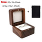 Boîte alliance bois gravée personnalisée