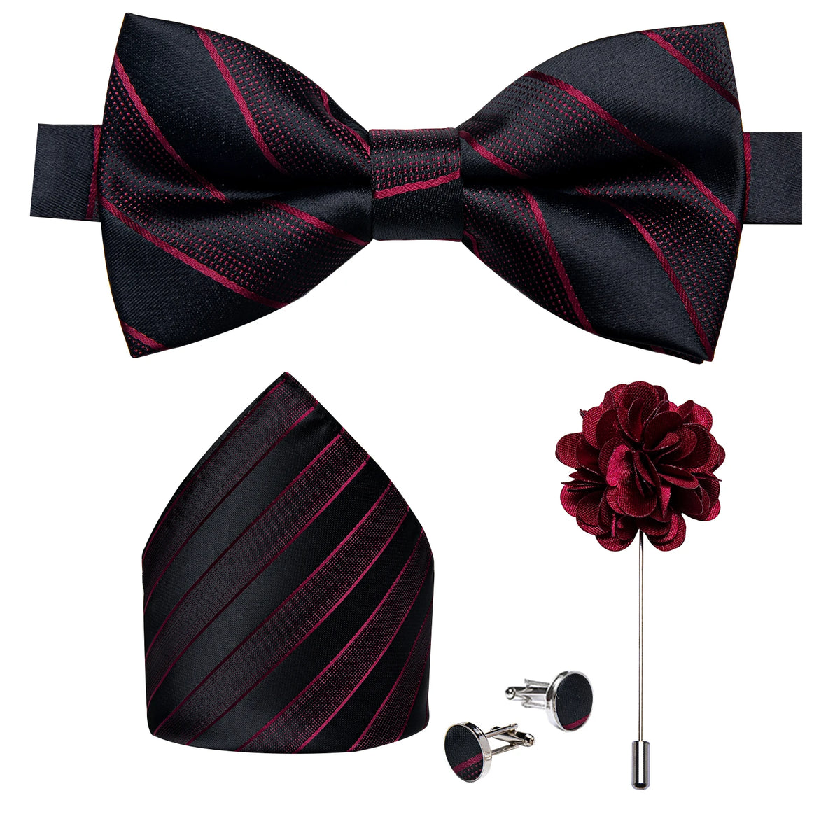 Nœud papillon mariage homme 4 pièces — vue 44