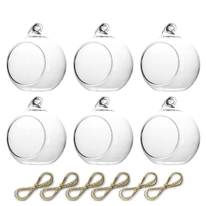Photophores Suspendus Boule de Verre Mariage