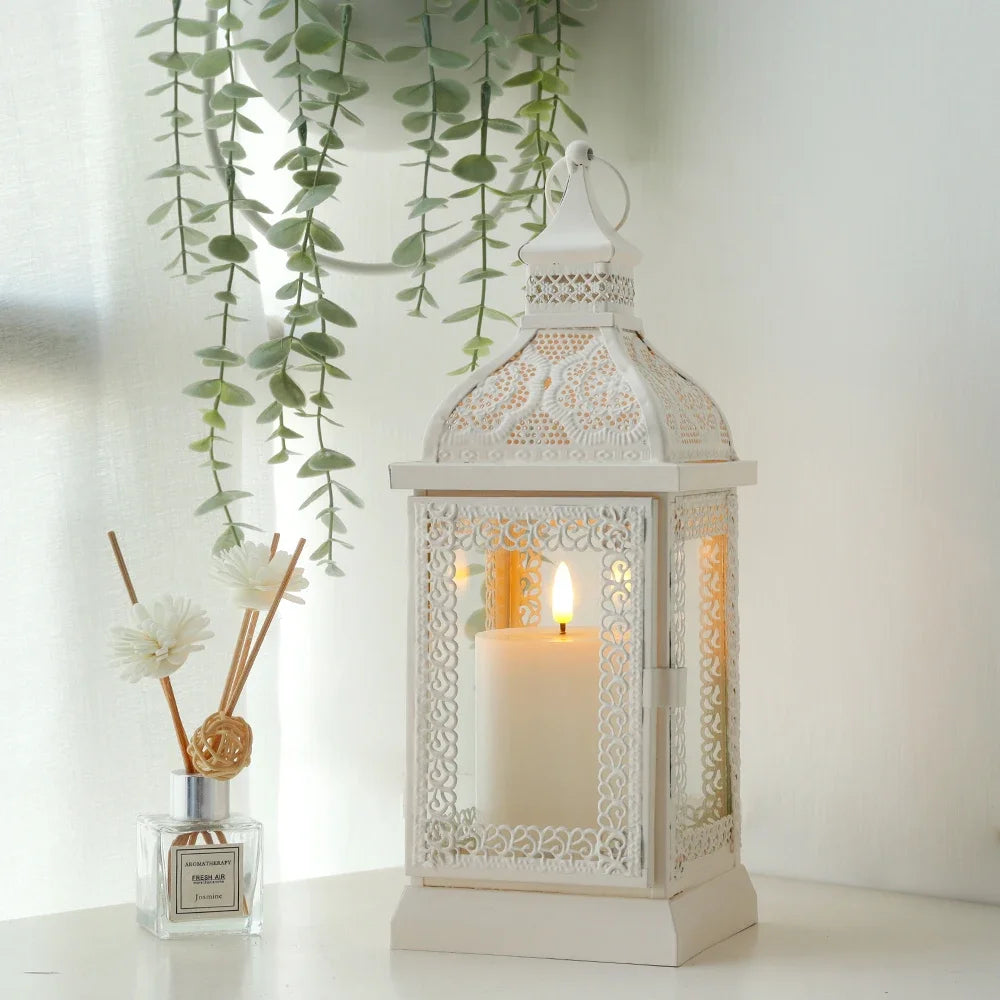 Lanterne Mariage Métal et Verre — vue 2