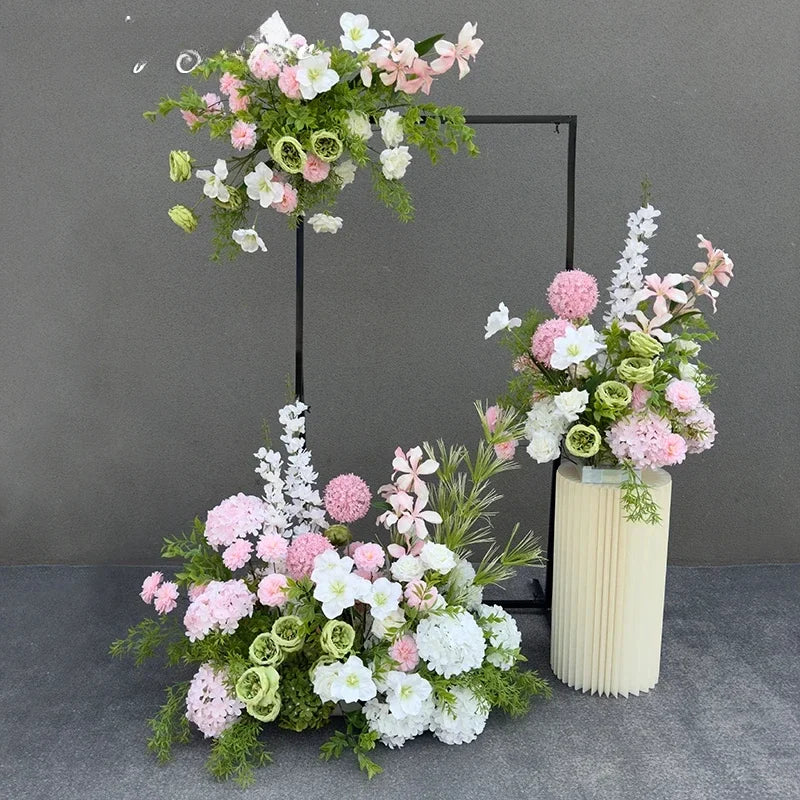 Fleurs Artificielles Mariage Arche et Allée — vue 4