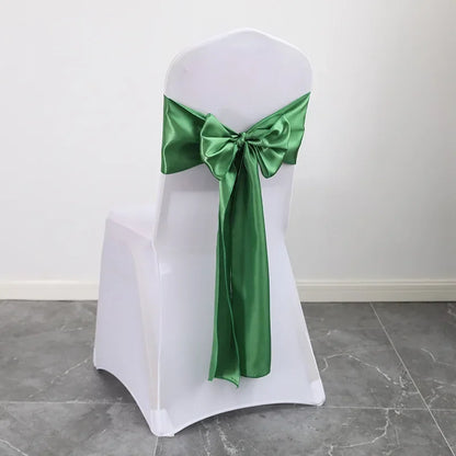 Nœud de Chaise Mariage Satin Lot 10 ou 50