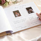 Livre d'or mariage personnalisé bois album photo