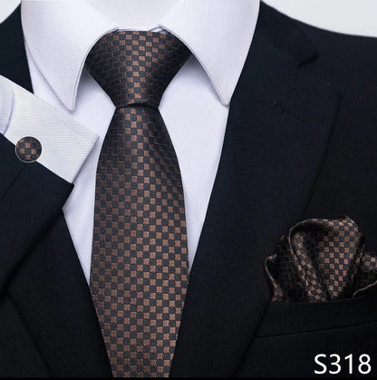 Coffret cravate mariage homme et pochette
