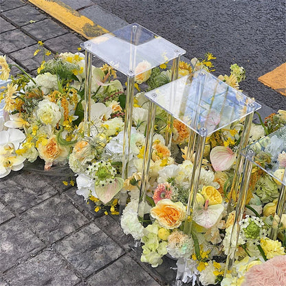 Présentoir fleurs centre de table mariage — vue 3