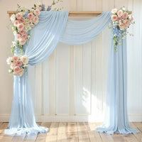 Panneau Voilage Arche Mariage Mousseline — vue 15