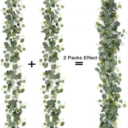 Guirlande Eucalyptus Fleurs Artificielles Mariage 180 cm