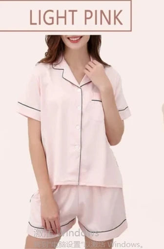 Pyjama Satin Assorti Demoiselles d'Honneur